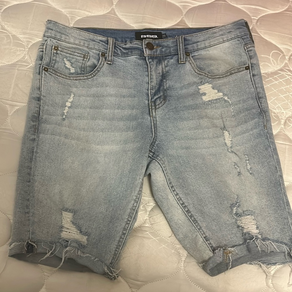 Denim shorts